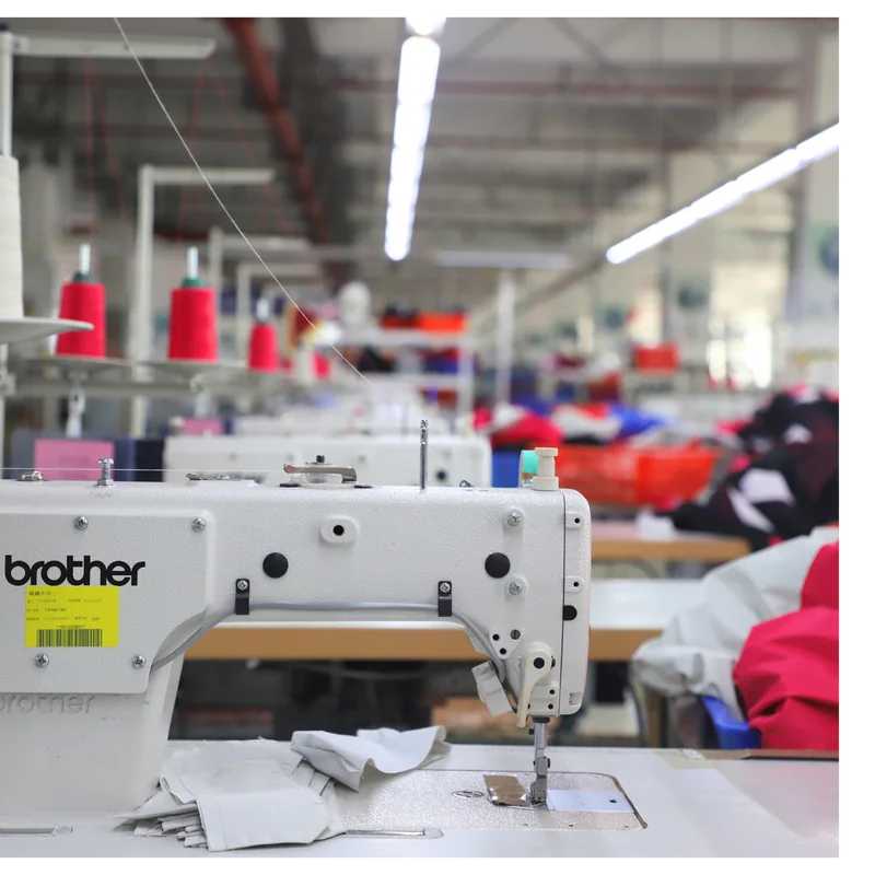 Garment sewing and production floor