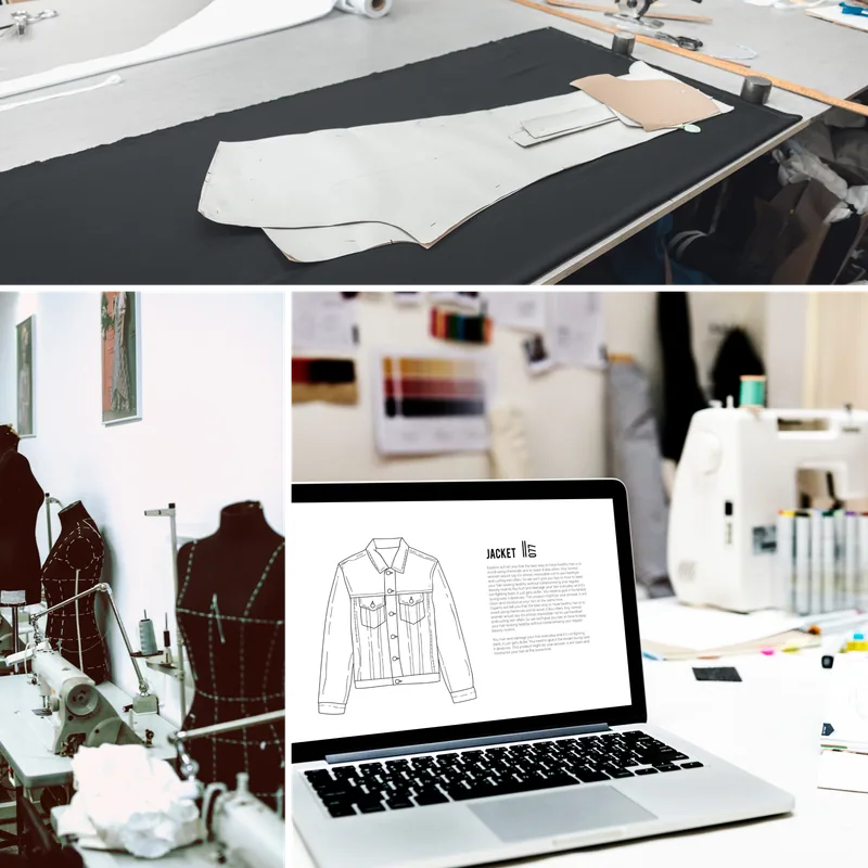 Garment cutting and construction at GoldLeaf